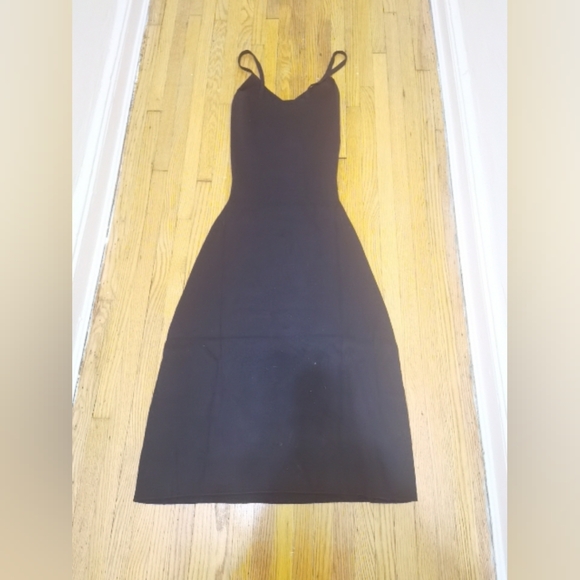 SEZANE Lindsey Knit Dress Black - Picture 6 of 7